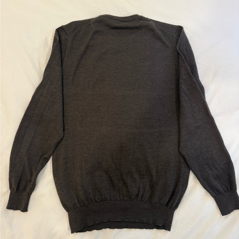 Suitsupply Dark Brown Crewneck Sweater - Picture 7 of 10